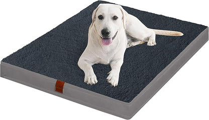 Easy-Going Dog Bed for Medium Dogs (30x20x3 in,