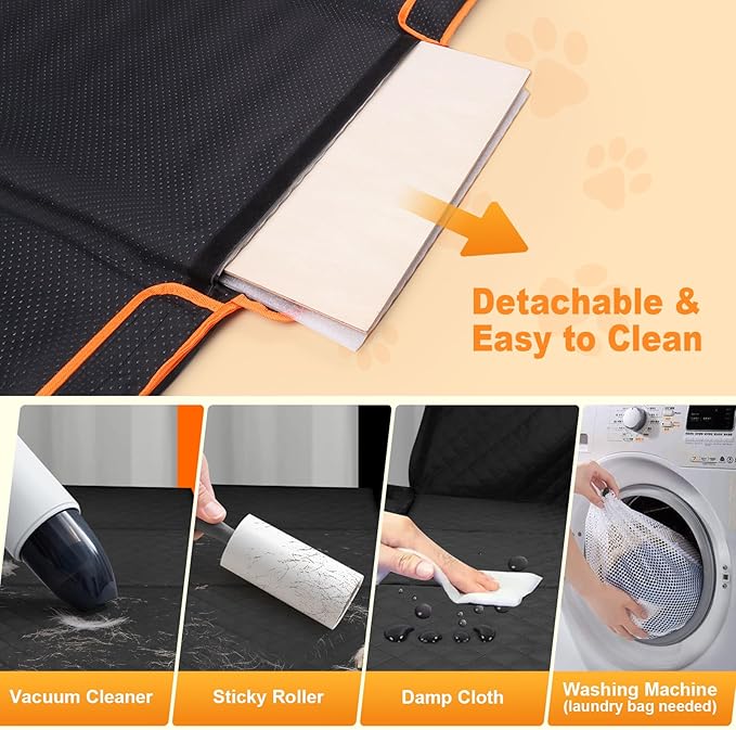 Back Seat Extender for Dog 300lb, Waterproof