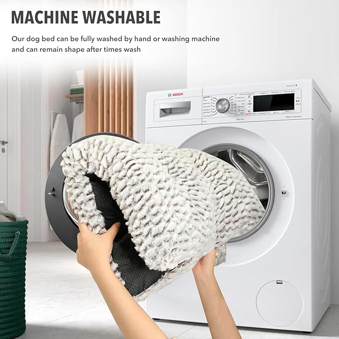 Fluffy Dog Bed for Small Medium Large Dogs