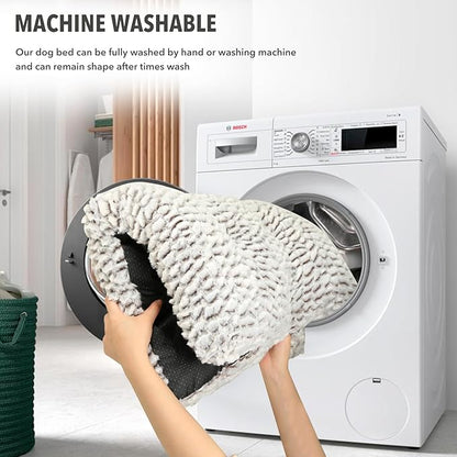 Fluffy Dog Bed for Small Medium Large Dogs