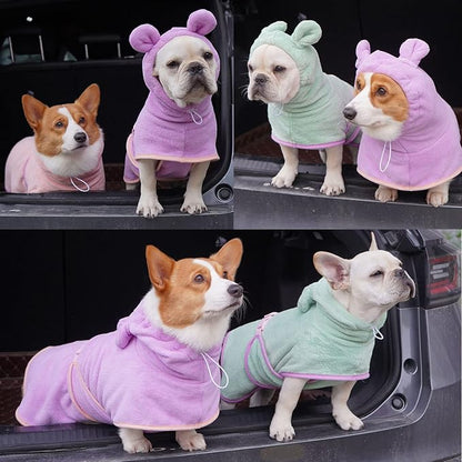 Dog Bathrobe Towel