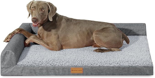 Patas Lague Orthopedic XL Dog Bed for Large Dogs 42''X28''