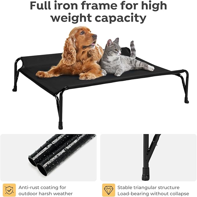 Veehoo Elevated Raised Dog Bed