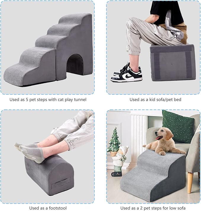 Dog Stairs for High Beds 26-30 inches 26” Tall