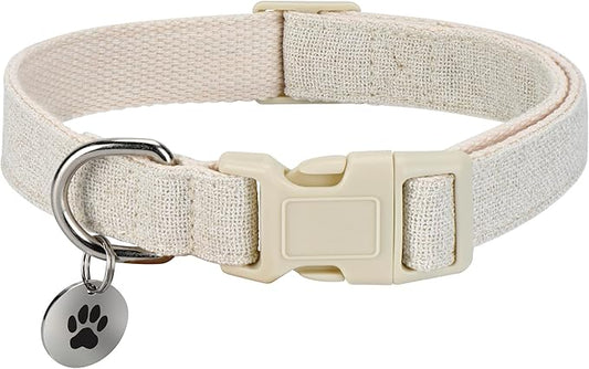 Breathable Cotton Dog Collar