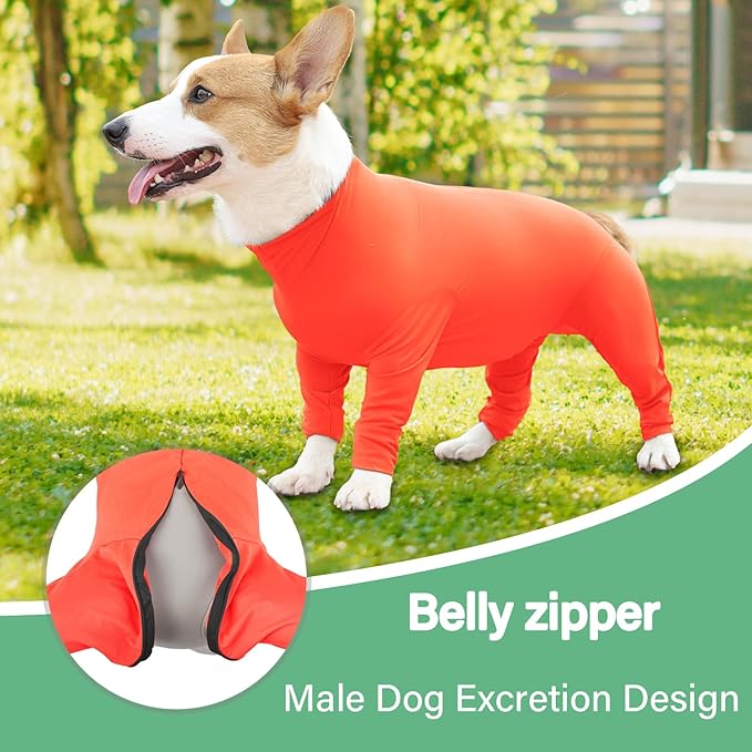 Etdane Dog Onesie After Surgery Dog Recovery Suit