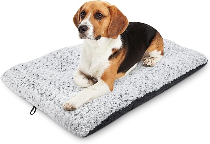 Dog Bed Kennel Pad Washable Anti-Slip Crate Mat (30-inch)
