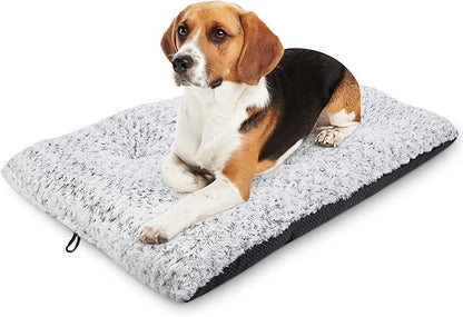 Dog Bed Kennel Pad Washable Anti-Slip Crate Mat (30-inch)