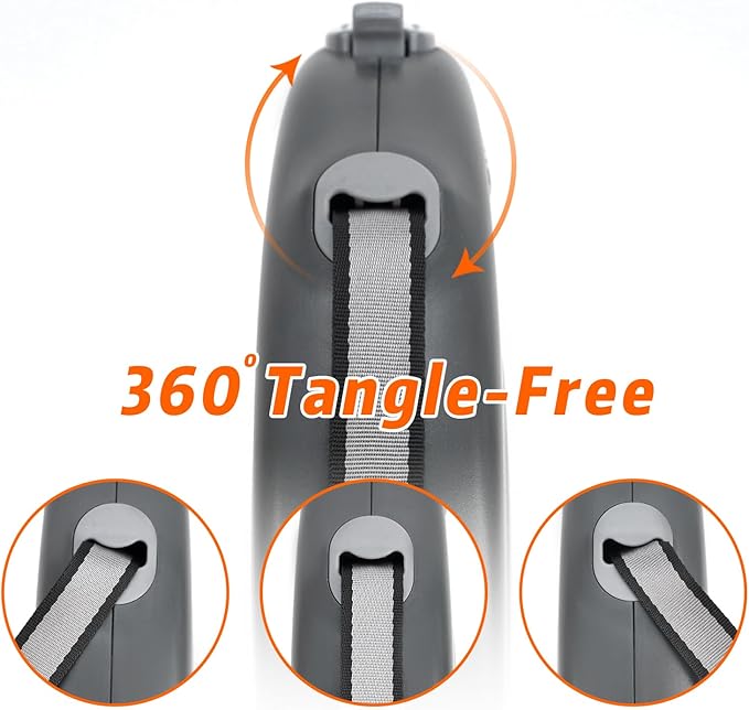 Retractable Dog Leash 26 FT 110 LBS, 26 FT（50-110