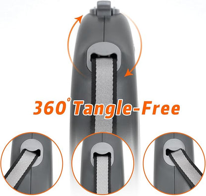 Retractable Dog Leash 26 FT 110 LBS, 26 FT（50-110