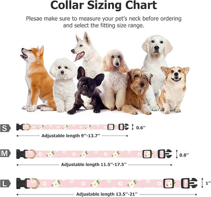 Cotton Handmade Dog Collar Cute and Distinctive Patterns