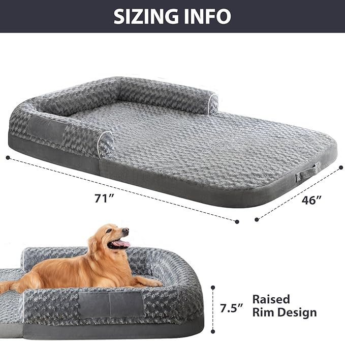 RRPETHOME Human Dog Bed for People Adults