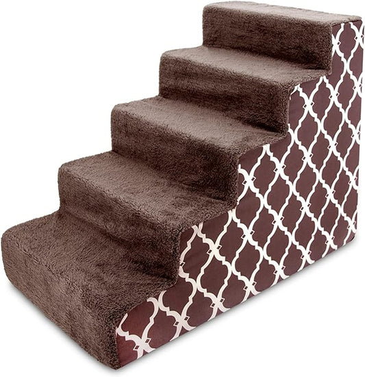 Best Pet Supplies Dog Stairs for Small Dogs & Cats 5-Step