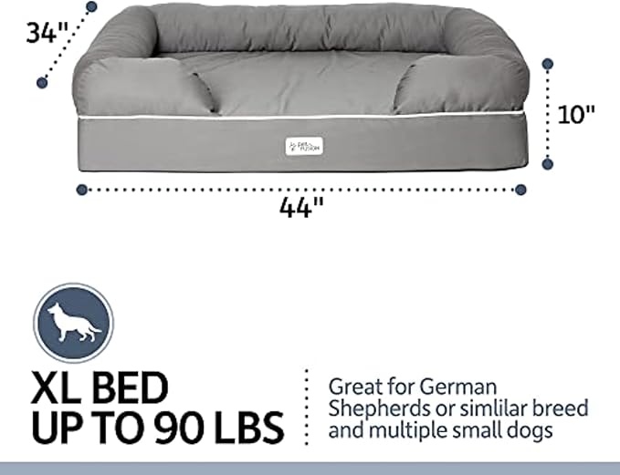 PetFusion Ultimate Dog Bed 35% Cotton