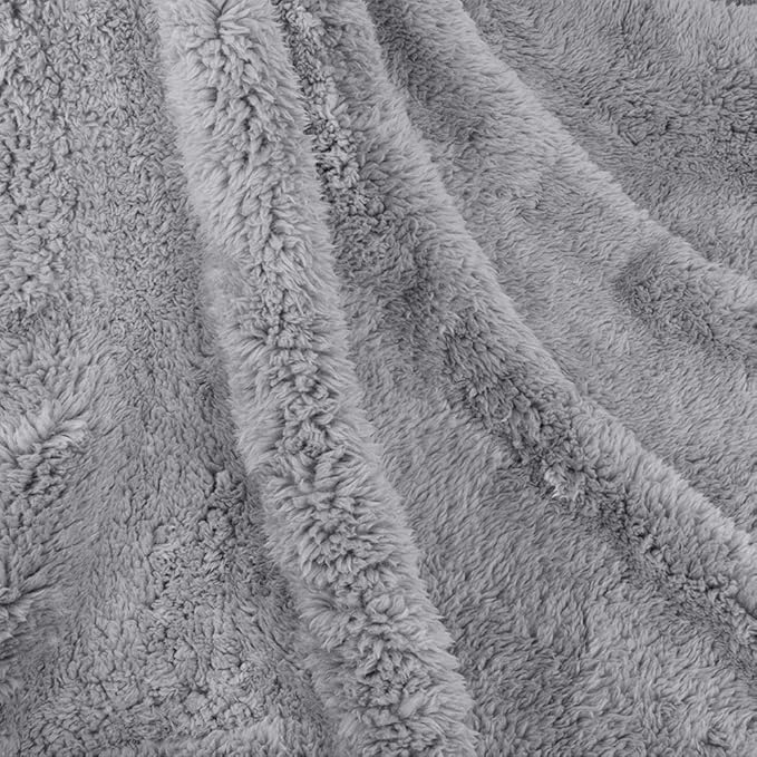 PetAmi Fluffy Waterproof Dog Blanket for Bed Large Dogs 60x80)