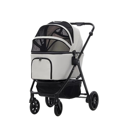 Buddyduggy Pet Stroller 3in1 Rider Boss (Beige)