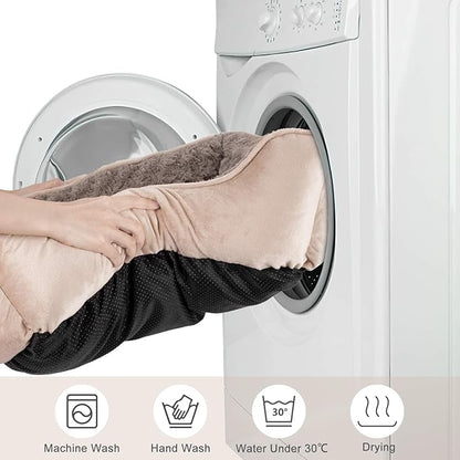 JOEJOY Rectangle Dog Bed for Large Medium Small Dogs Machine Washable Sleeping Dog Sofa Bed Non-Slip Bottom Breathable Soft Puppy Bed Durable Orthopedic Calming Pet Cuddler