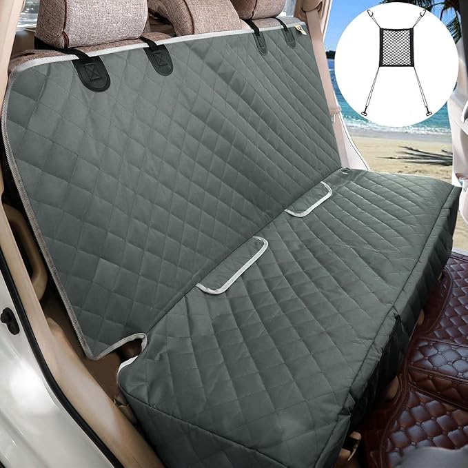 Dog Seat Cover for Back Seat More Durable Waterproof Backseat Protector