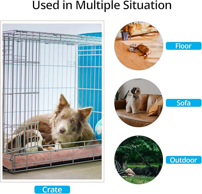 Dog Beds Crate Pad for Medium/Large Dogs Fit Metal Dog Crates 36inch
