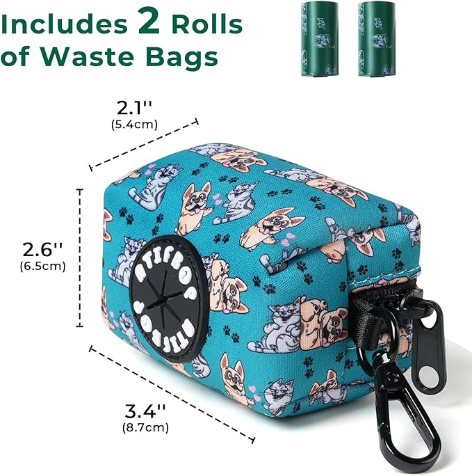 Dog Poop Bag Dispenser with 30 Bags