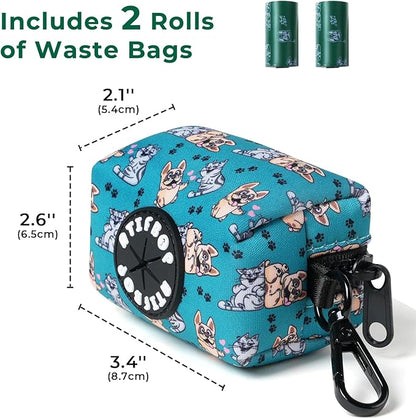 Dog Poop Bag Dispenser with 30 Bags