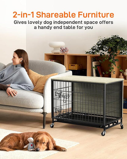 Dog Crate Furniture 2024 and 32.5" Dog
