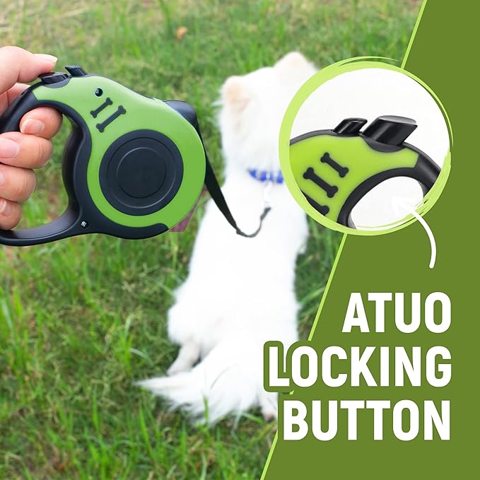 Retractable Dog Leash Automatic Telescopic Tractor Dog Tape 10/16 FT