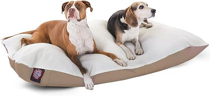 42x60 Khaki Rectangle Pet Dog Bed By Majestic Pet Products Extra Large