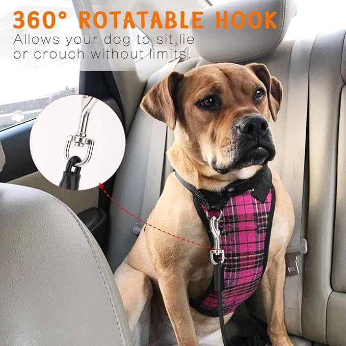 Pet Car Safety Belt Dog Leash 26 inch