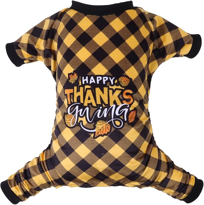 CuteBone Thanksgiving Dog Pajamas Costumes Pet Clothes Cat P261S