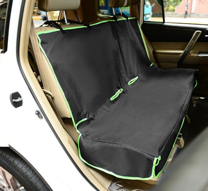 Pet Life ® Open Road Mess-Free Back Seat Safety Car Seat Cover Protector for Dog