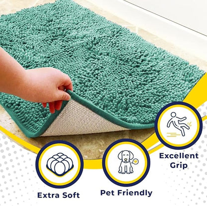 Muddy Mat® AS-SEEN-ON-TV Highly Absorbent Microfiber Door Mat and Pet Rug 28"X18"