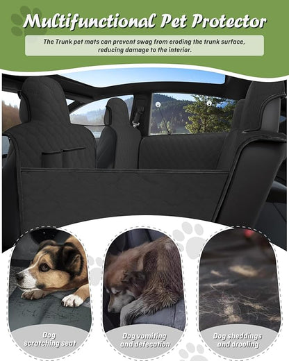 Tesla Model Y Dog Seat Cover for Back Seat 2024 2023 2022 2021 2020,Waterproof Scratch