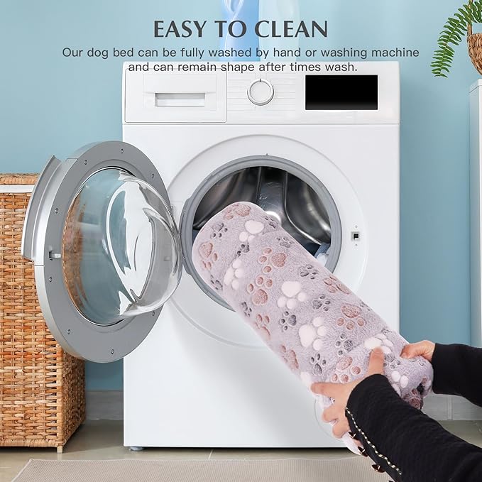 BVAGSS Dog Bed Mat XH079 (30''x20''x1.6'',Grey