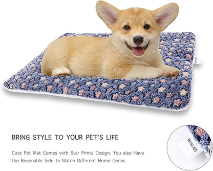 Mora Pets Dog Bed Crate Pad Ultra Soft 21 x 12 inch