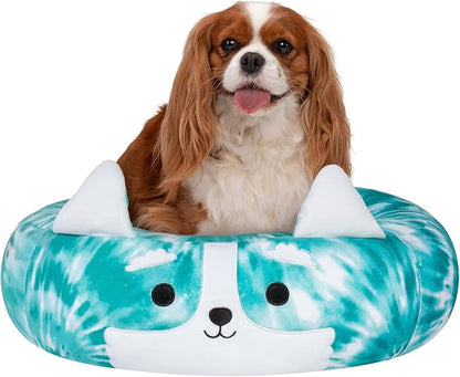 Squishmallows Original 24-Inch Halver The Corgi Pet Bed