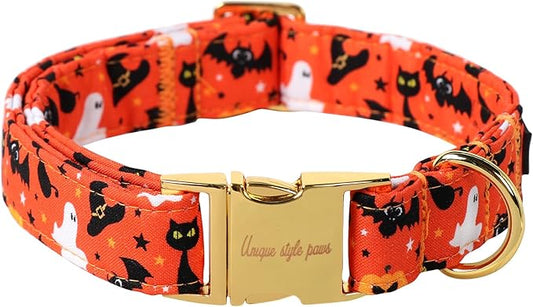 Unique style paws Dog Collar Metal Buckle Collar