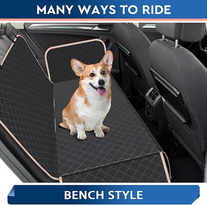 Dog Car Seat Cover Dog Seat Cover for Back Seat Scratch Prevention Dog Hammock Protects Against Dirt Dog Seat Covers for Cars Fits for Small SUVs and Trucks 54"x 58"