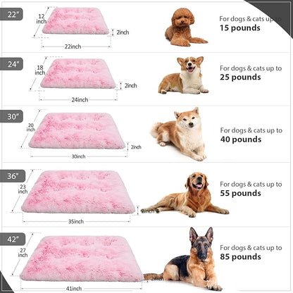 Vonabem XL Dog Bed Large Crate Pad 42 inch, 41 * 27 inch