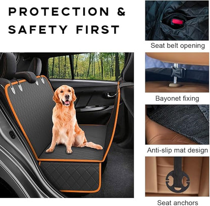 Dog Car Seat Cover 600D Heavy