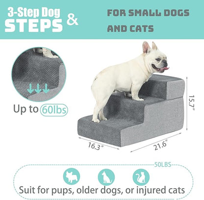 Dog Stairs for Small Dogs 13.5" 3