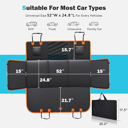 Back Seat Extender for Dogs 400LBS, Backseat