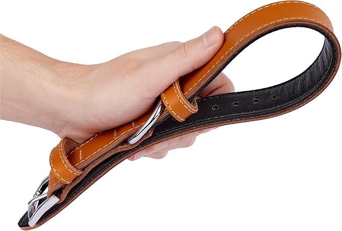 Soft Leather Dog Collar