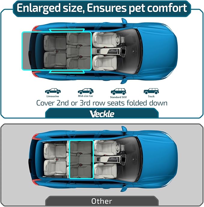Veckle Dog Cargo Cover for SUV