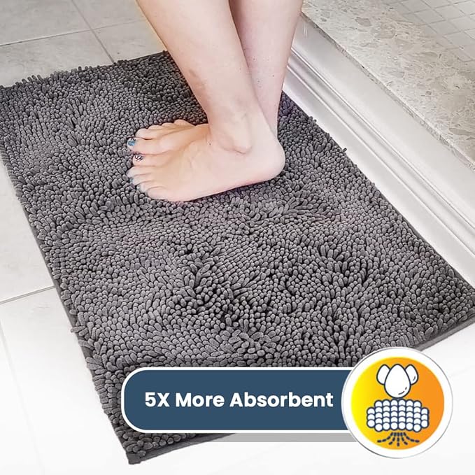 Muddy Mat® AS-SEEN-ON-TV Highly Absorbent Microfiber Dog Door Mat and Pet Rug 30"X19"