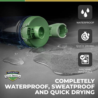 Washable Backseat Cover- Universal Heavy Duty Non-Slip Back Seat Protector for Kids