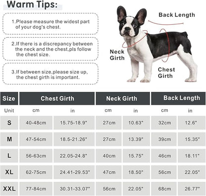 Mosucoirl Dog Raincoat Waterproof Dog Hoodie Reflective Dog Raincoat Hooded Adjustable Rain Jacket for Small Medium Large Dogs Puppies (Black, XL)