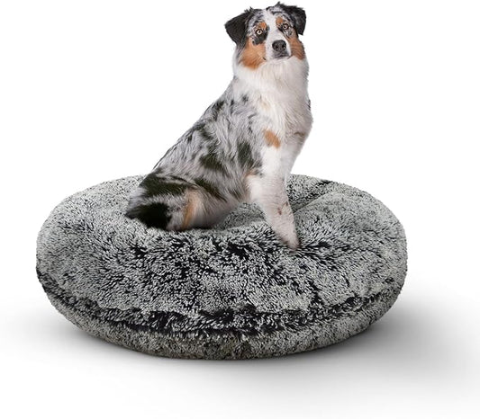 Bessie and Barnie Bagel Donut Dog Bed