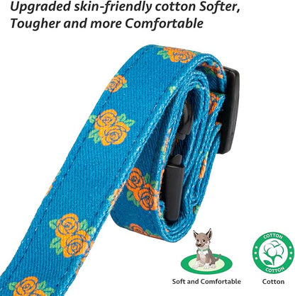 Cotton Handmade Dog Collar Cute and Distinctive Patterns