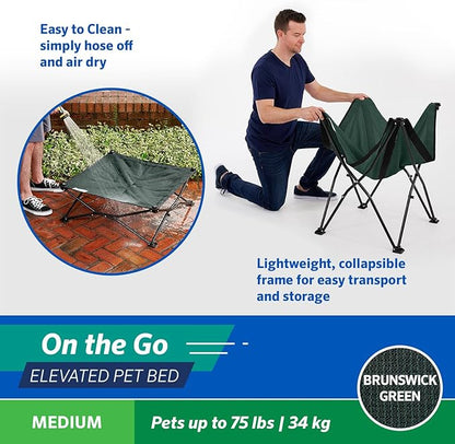 Coolaroo On The Go Cooling Elevated Dog Bed